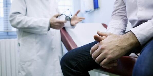 Een arts raadplegen voor prostatitis